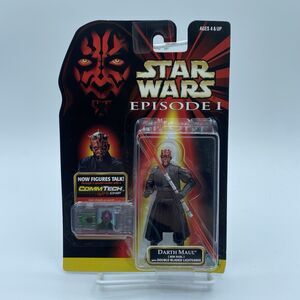 Star Wars Episode 1 -1998  DARTH MAUL (Jedi Duel) Double Bladed Light Saber VGC